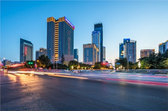 西安高新區(qū)夜景照明工程