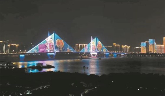 城市建筑燈光秀