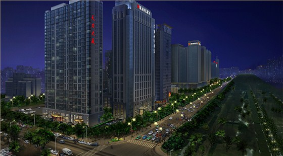 灃惠南路與科技四路-南向視點