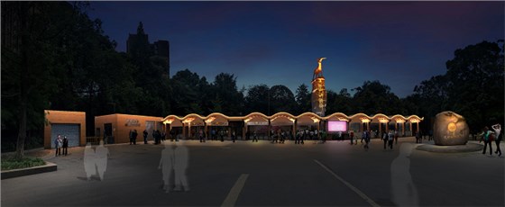 成都動(dòng)物園景觀燈光照明