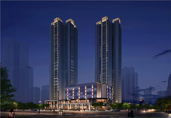 成都中海秦皇寺夜景照明設計