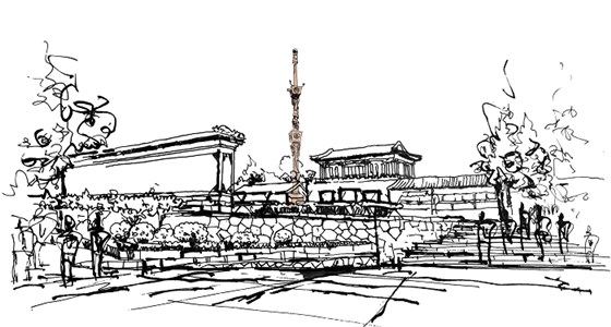 古建筑亮化設計 