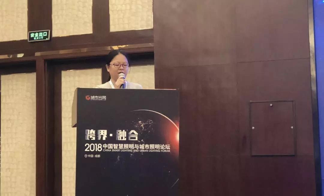 四川省電氣照明學(xué)會(huì)常務(wù)理事長(zhǎng)黃云飛女士