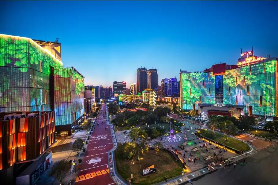 西安高新區(qū)亮化-信達(dá)科技項(xiàng)目