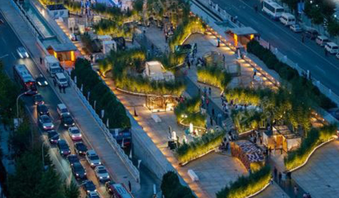 一個完美的園林景觀亮化設計提升園林整體高度