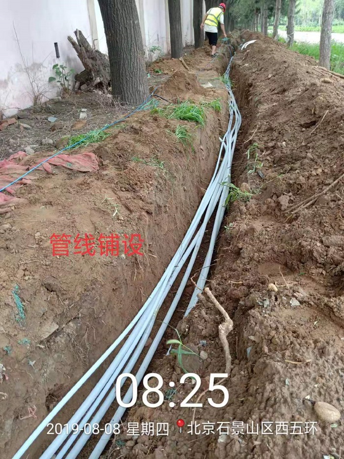 石景山游樂園項目管線鋪設