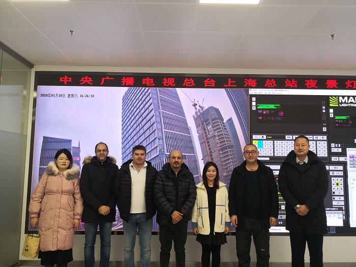 外賓來訪上海項目部