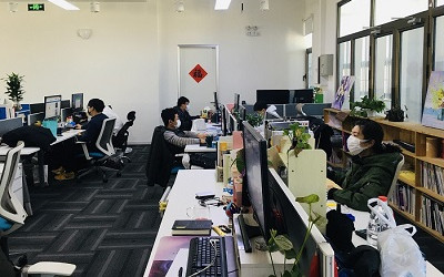 信達電通到崗到位，做好疫情防控集中消殺工作