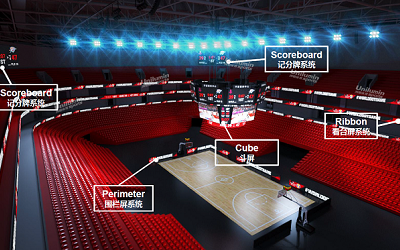 684.4平方米圍欄屏，洲明科技助力歐洲超級杯！