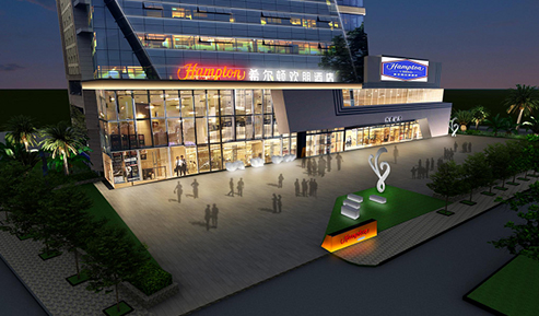 都江堰歡朋酒店照明設(shè)計