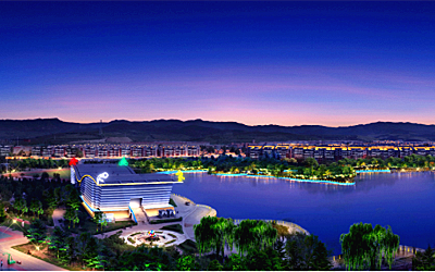 赤峰喀喇沁旗整體夜景照明規(guī)劃設計