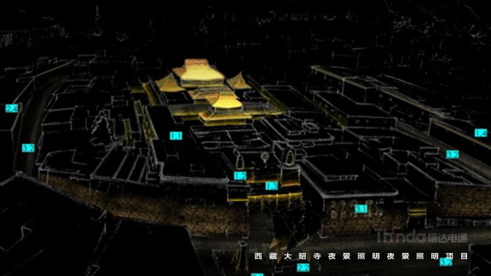 古建筑景觀亮化