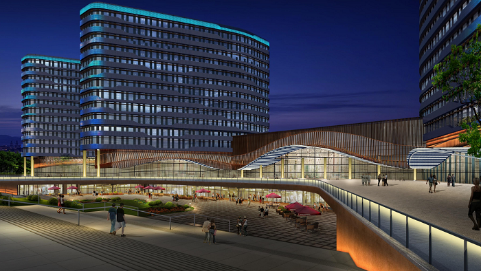 下沉廣場(chǎng)視點(diǎn)