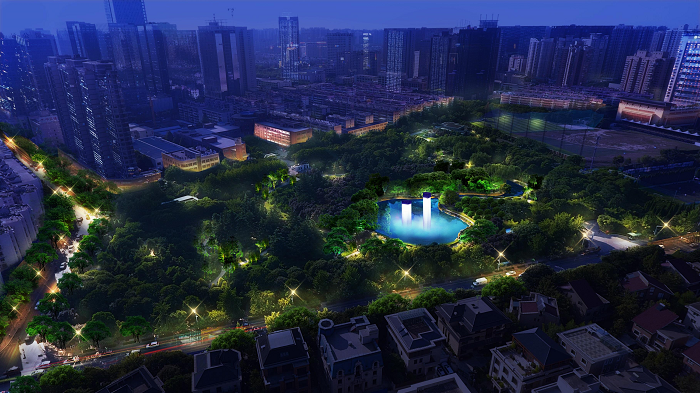 新紀元公園照明設(shè)計